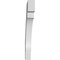 Ekena Millwork 3 1/2-in. W x 30-in. D x 34-in. H Merced Architectural Grade PVC Knee Brace BRCP035X30X34MRC - alternate 5